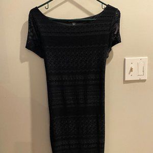 Navy Blue Cocktail Dress